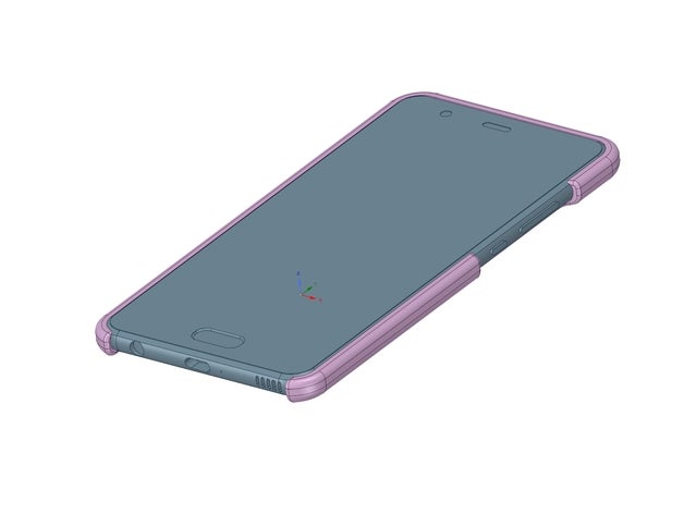 huawei p10 più caso mobile telefono 3D print model - Mito3D