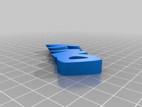 dany keyfob organization customized 3d print model - Mito3D