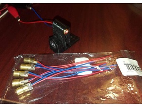 laser module gopro mount electronics 3d print model - Mito3D