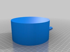 2 cups measuring cup kitchen dining customized 3d print model - Mito3D