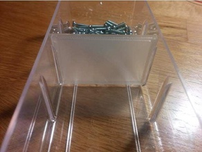 wegded drawer divider raaco mars tool holders boxes 101981 150-00 dividers 3d print model - Mito3D