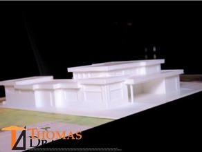 urbano única casa da família edifícios estruturas 3d print model - Mito3D