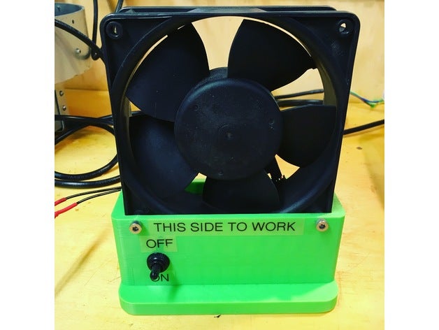 soldadura extractor de humos diy limpiador aire diseño eléctrica la electrónica reutilizar herramienta herramientas viking maquinaria 3D print model - Mito3D