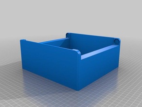 trampa monstruo de la caja batería los imanes contenedores personalizado 3d print model - Mito3D
