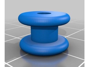1010 standard rail button rounded hobby mid-power rocket model guide 3d print model - Mito3D
