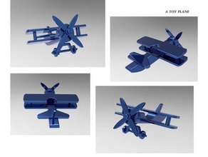 toy plane miniature 3d printer accessories airplane cute display figure 3d print model - Mito3D