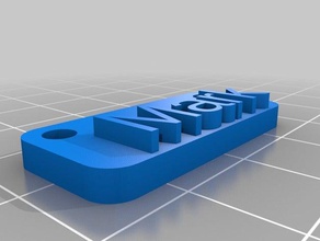 mark2 işaretler logoları özelleştirilmiş 3d print model - Mito3D