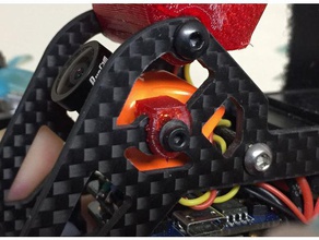 acrobrat camera bushing help further reduce jello rc vehicles mount 3d print model - Mito3D