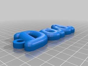 papá organización personalizado 3d print model - Mito3D