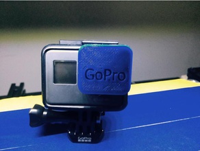 gopro hero 2018 lens caps multiple versions camera 5 cap mount 3d print model - Mito3D