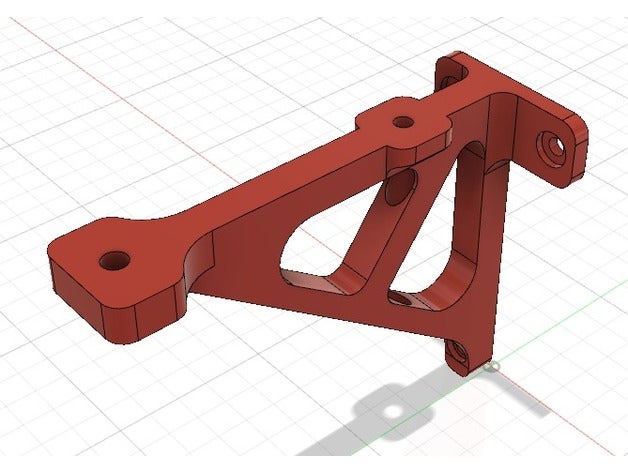 bracket organization mounting 3D print model - Mito3D