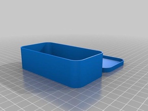 lego container tool holders boxes customized 3d print model - Mito3D