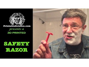 3d printed safety razor 29 cent shave club bathroom 3d print model - Mito3D