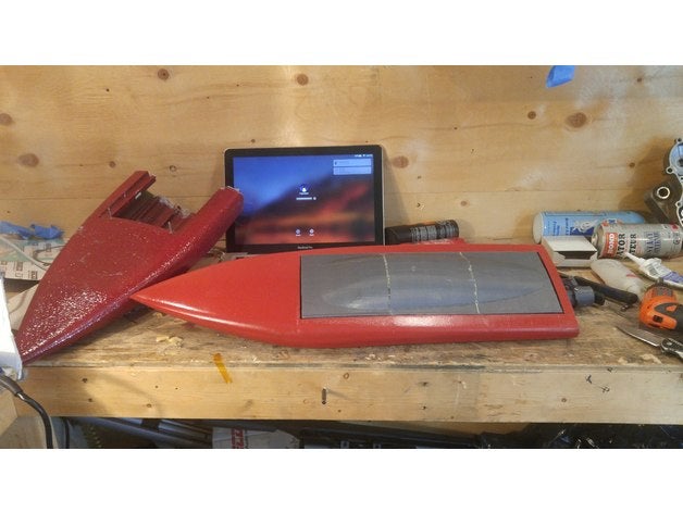 rc jet boat vehicles 3D print model - Mito3D