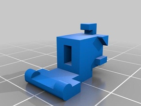 airsoft parte de eco 1 gat gatillo trineo contacto deporte al aire libre 3d print model - Mito3D
