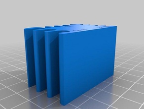 floor cable organizer computer holder management 3d print model - Mito3D