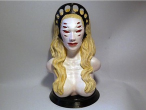 busto del tallo de la saga las esculturas comics 3d print model - Mito3D