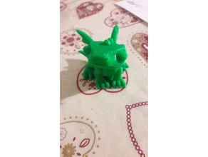 dragon geocache toys games 3d print model - Mito3D