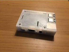 raspberry pi Gehäuse Verschrauben - Elektronik pi-2 2 case pi-3 der Fall 3d print model - Mito3D