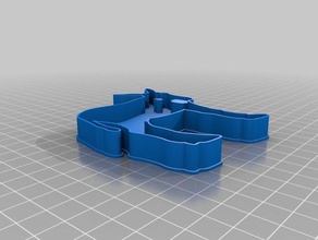ruc catal&agrave catalan donkey cookie cutter kitchen dining 3d print model - Mito3D