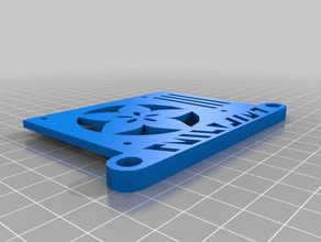 raspberry pi mount rgb matrix electronics adafruit dot 3d print model - Mito3D