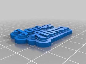 javier alma de la langosta llaveros personalizado 3d print model - Mito3D