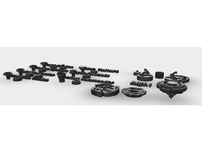 beyblade pièces jouet jeu accessoires beyblades rafale metal fusion toupie filature du jouets 3d print model - Mito3D
