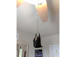 ventilateur de plafond la chaîne traction boutons collection décor batman - esprit remix le requin snoopy 3d print model - Mito3D