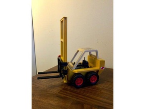 playmobil forklift replacement forks construction toys 3d print model - Mito3D