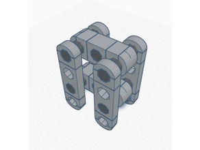 connectez-il de la conception 1 3 d l'impression jouets construction 3d print model - Mito3D