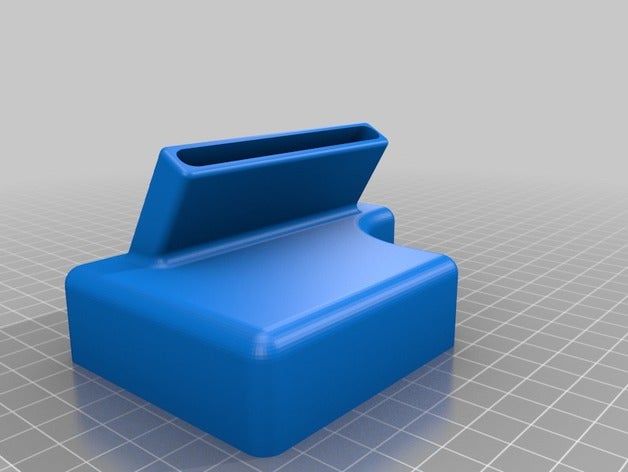 iphone plus dock vw mk5 cigarrette automotive stand golf jetta 3D print model - Mito3D