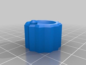 20 mm botão codificador giratório 3d a impressora partes cr-10 creality ender 3d print model - Mito3D