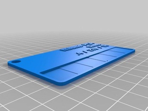 inland-pla Silber 3d drucken tests angepasst 3d print model - Mito3D