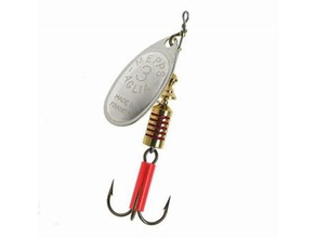 troutbass spinner fishing lure mepps aglia inspired sport outdoors 3d print model - Mito3D