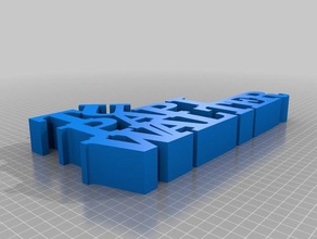 papi walter Skulpturen angepasst 3d print model - Mito3D