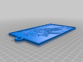 allie 1 2d art customized 3d print model - Mito3D