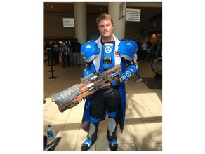 strike commander morrison details 3d printing armor cosplay overwatch soldier 76 3d print model - Mito3D