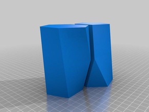 mon personnalisés paire pliable scutoids mathématiques 3d print model - Mito3D