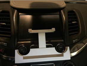 iphone 6 plus improved 13mm case cd slot vertical holder automotive ihpone car desk mount stand 3d print model - Mito3D