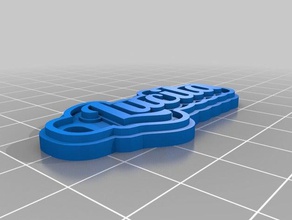 lucila keychains customized 3d print model - Mito3D