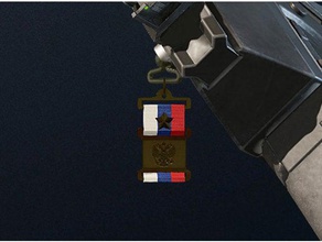 rainbow six siege russian independence charm keychains 6 3d print model - Mito3D