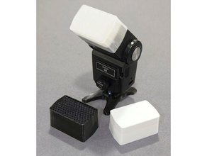 vivitar 283 flash modificadores cámara 3d print model - Mito3D