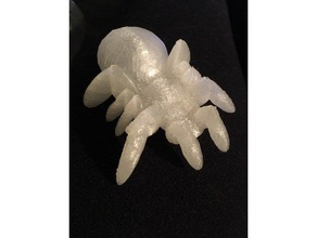 paolo liscia spider gemma animali spilla holloween 3d print model - Mito3D