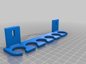 ikea skadis pegboard chisel holder tool holders boxes mount tools 3d print model - Mito3D