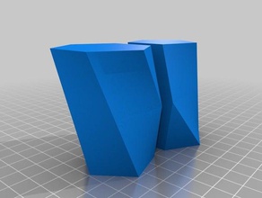 my customized pair packable scutoids math 3d print model - Mito3D