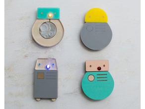mélanger correspondre à la lumière robot pins accessoires 3d print model - Mito3D