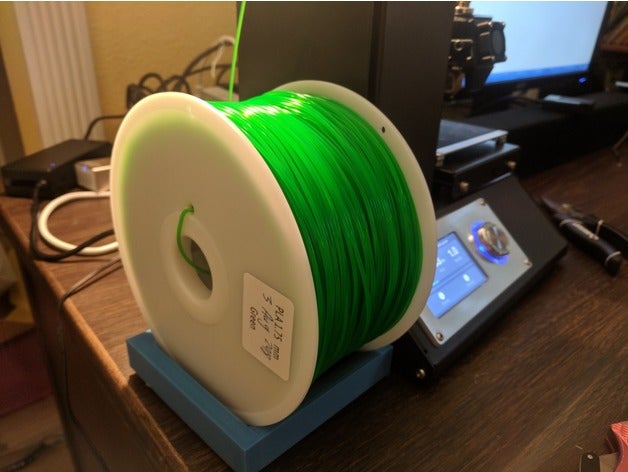 universale verticale alloggiamento 3d la stampante accessori filamento titolare bobina di 3D print model - Mito3D