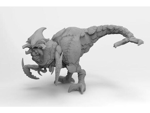 thrasher mantis les jouets jeux anycubic photon la créature créatures de fantaisie miniature miniatures le monstre scifi 3d print model - Mito3D