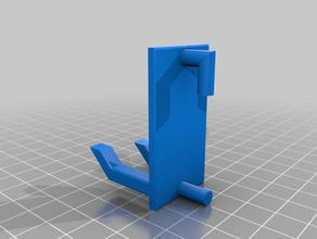 ikea skadis pegboard caliper holder uneven arms tool holders boxes 3d print model - Mito3D