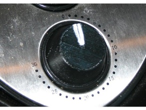 faberware hf-919b substituição botão do timer a cozinha jantar aparelho fritadeira peça de 3d print model - Mito3D